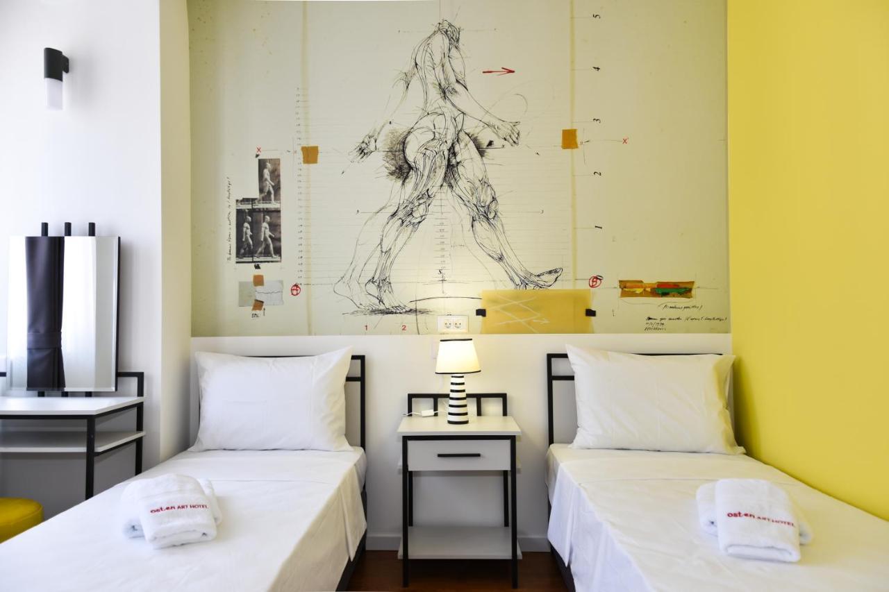 Osten Art Hotel Skopje Exteriör bild