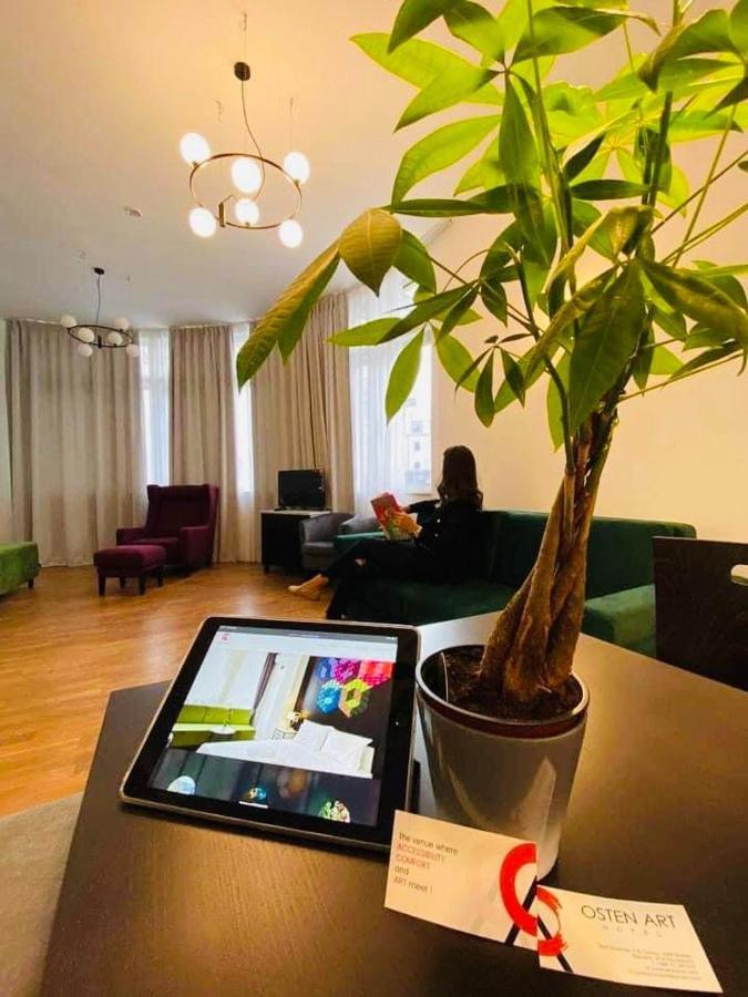 Osten Art Hotel Skopje Exteriör bild