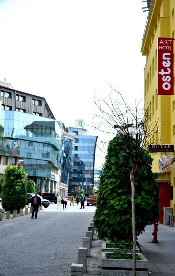 Osten Art Hotel Skopje Exteriör bild
