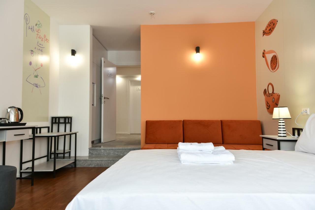 Osten Art Hotel Skopje Exteriör bild