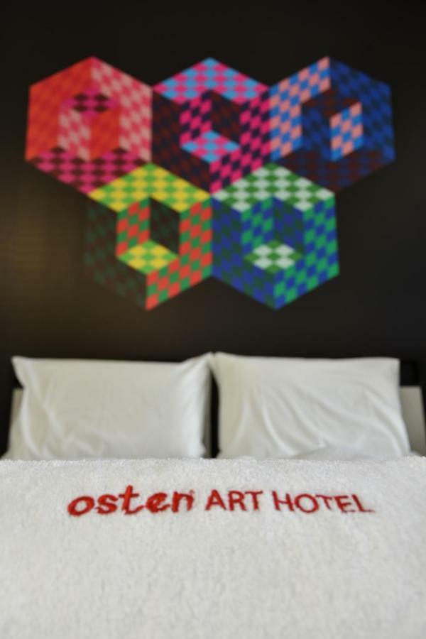 Osten Art Hotel Skopje Exteriör bild